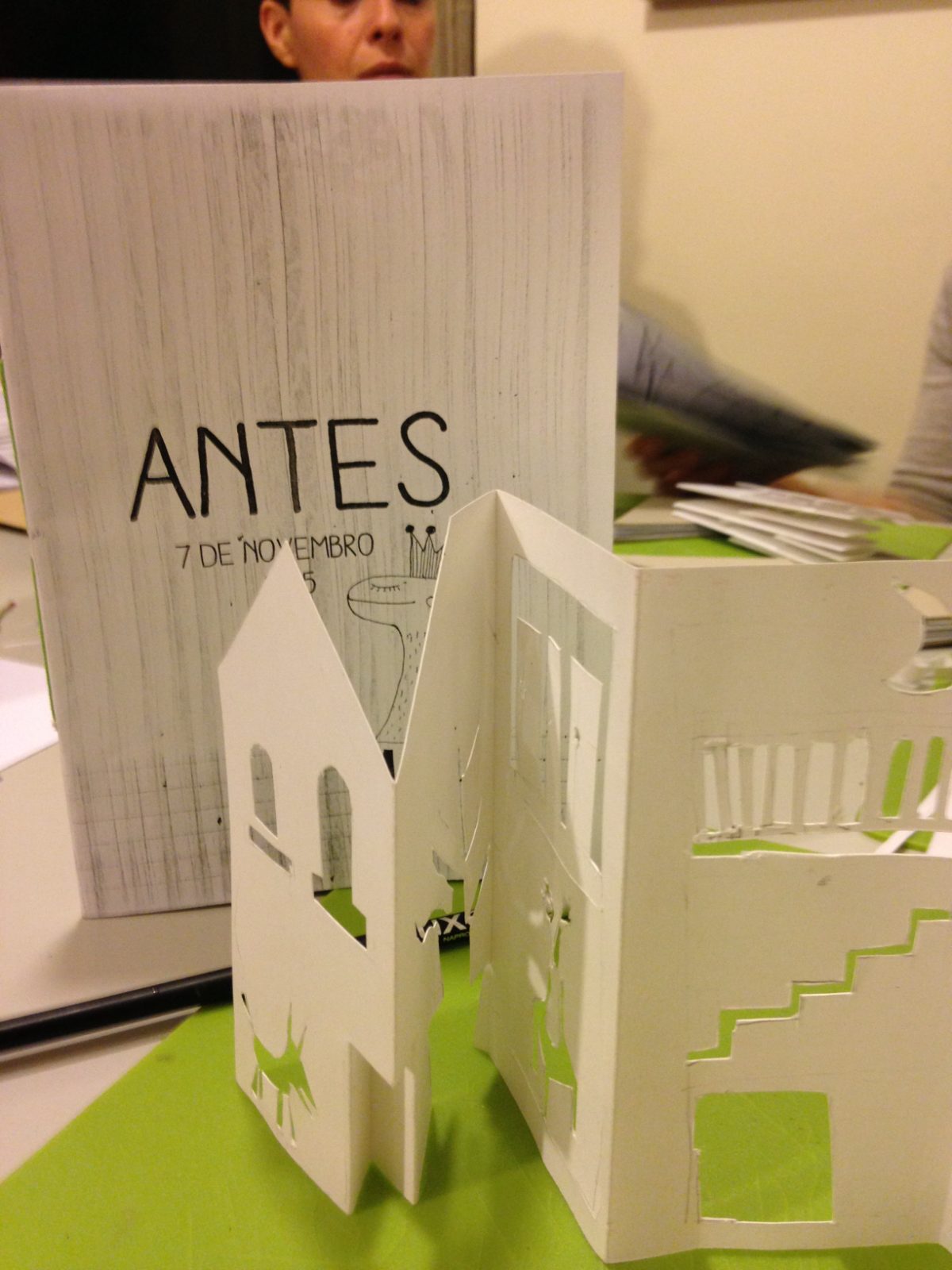 Maqueta em cartão